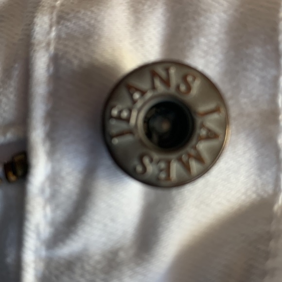 JAMES JEANS Twiggy Crop Skinny Jean in Frost White - gently worn - Picture 8 of 9